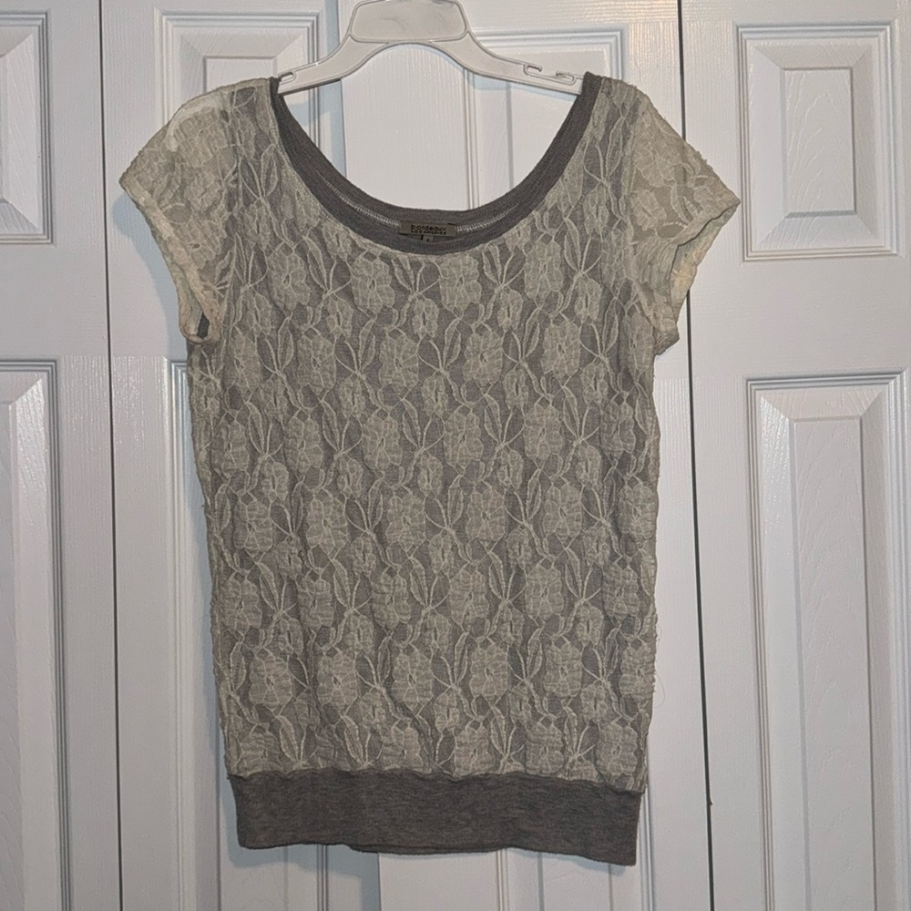 Lace Bordeaux top